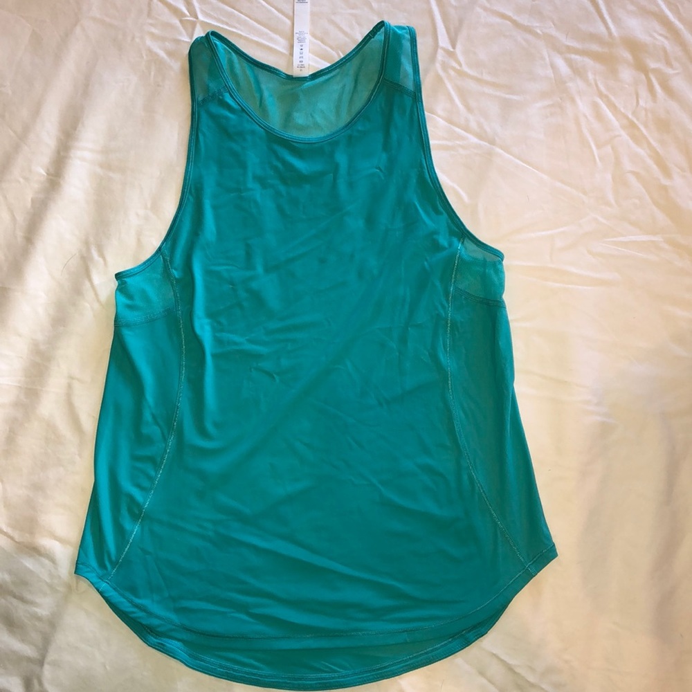 Lululemon tank top with mesh details